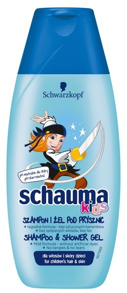 Szampon i żel pod prysznic dla dzieci - Schwarzkopf Schauma Kids — фото N1