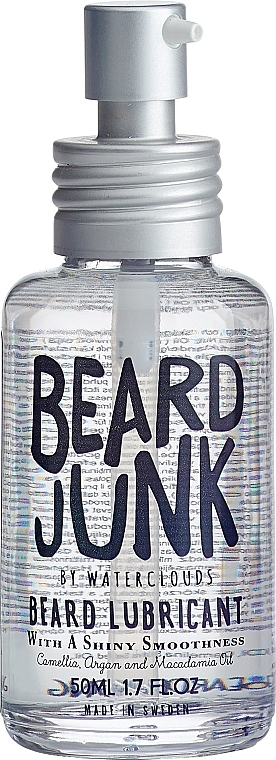 Olejek do brody - Waterclouds Beard Junk Beard Lubricant — Zdjęcie N2