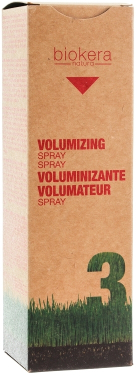 Spray dodający włosom objętości - Salerm Biokera Voluminizing Spray — Zdjęcie N3