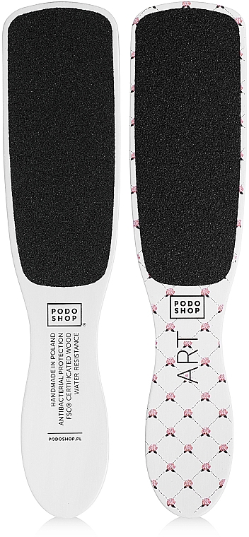 Tarka do pięt 80/100 - Podoshop Art Rose Foot File — Zdjęcie N1