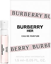 Burberry Her - Woda perfumowana (próbka) — Zdjęcie N2