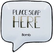 Kup Mydelniczka - Bomb Cosmetics Soap Dish Place Soap Here