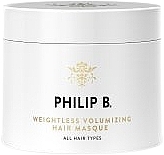 Zwiększająca objętość maska ​​do włosów - Philip B Weightless Volumizing Hair Masque — Zdjęcie N1