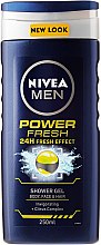 Kup Odświeżający żel pod prysznic dla mężczyzn - Nivea Power Fresh