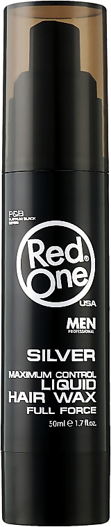 	Płynny wosk do włosów - Red One Silver Liquid Hair Wax — Zdjęcie N1