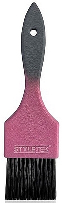 Pędzel do farbowania włosów, różowy - StyleTek — Zdjęcie N1