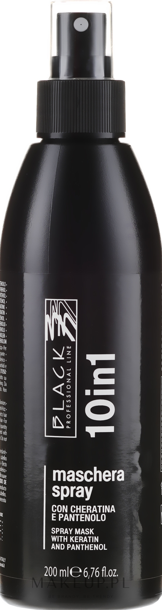 Odżywka w sprayu 10 w 1 z keratyną i pantenolem - Black Professional Line  — Zdjęcie 200 ml
