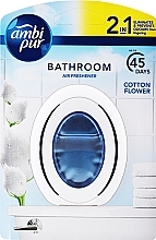 Kup Zapach do łazienki Bawełna - Ambi Pur Bathroom Cotton Flower Scent