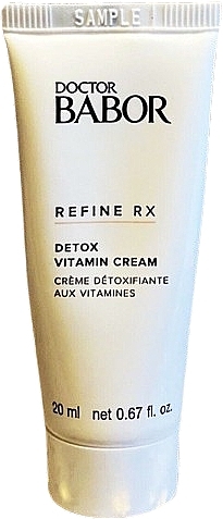 Krem do twarzy - Babor Doctor Babor Refine Rx Detox Vitamin Cream — Zdjęcie N1