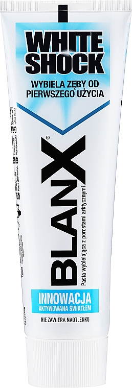 Wybielająca pasta do zębów - BlanX White Shock Brilliant Toothpaste