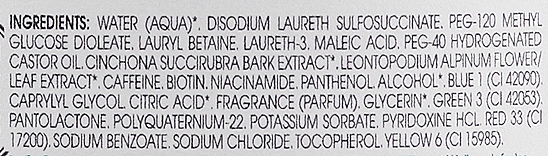 Szampon na bazie chininy i witamin z grupy B - Klorane Shampoo with Quinine and B vitamins — Zdjęcie N5