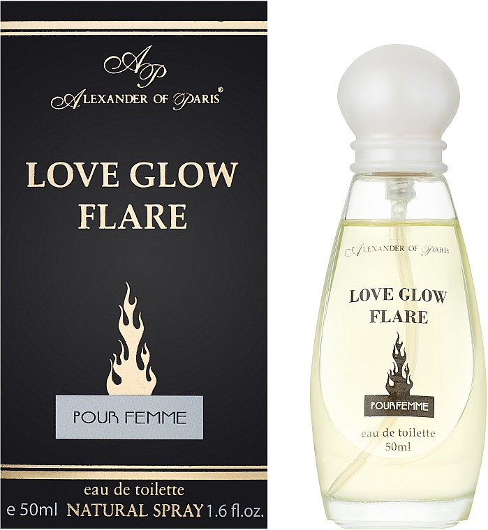 Aroma Parfume Alexander of Paris Love Glow Flare - Woda toaletowa — Zdjęcie N2