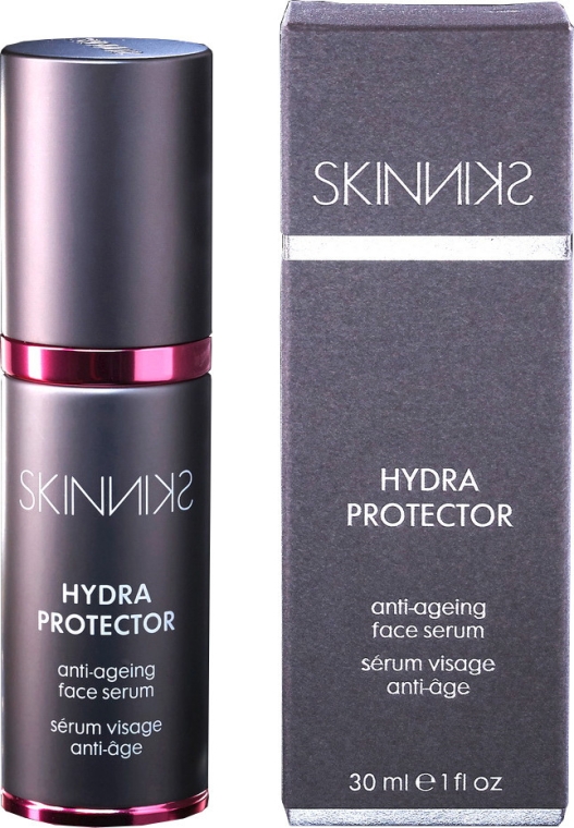 Przeciwstarzeniowe serum nawilżające do twarzy - Mades Cosmetics Skinniks Hydro Protector Anti-ageing Face Serum
