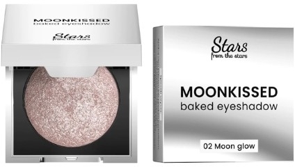 Cień do powiek - Stars from the Stars Moonkissed Backed Eyeshadows — Zdjęcie 02 - Moon Glow