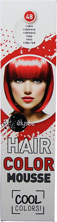 Pianka koloryzująca do włosów - Elysee Hair Color Mousse — Zdjęcie N1