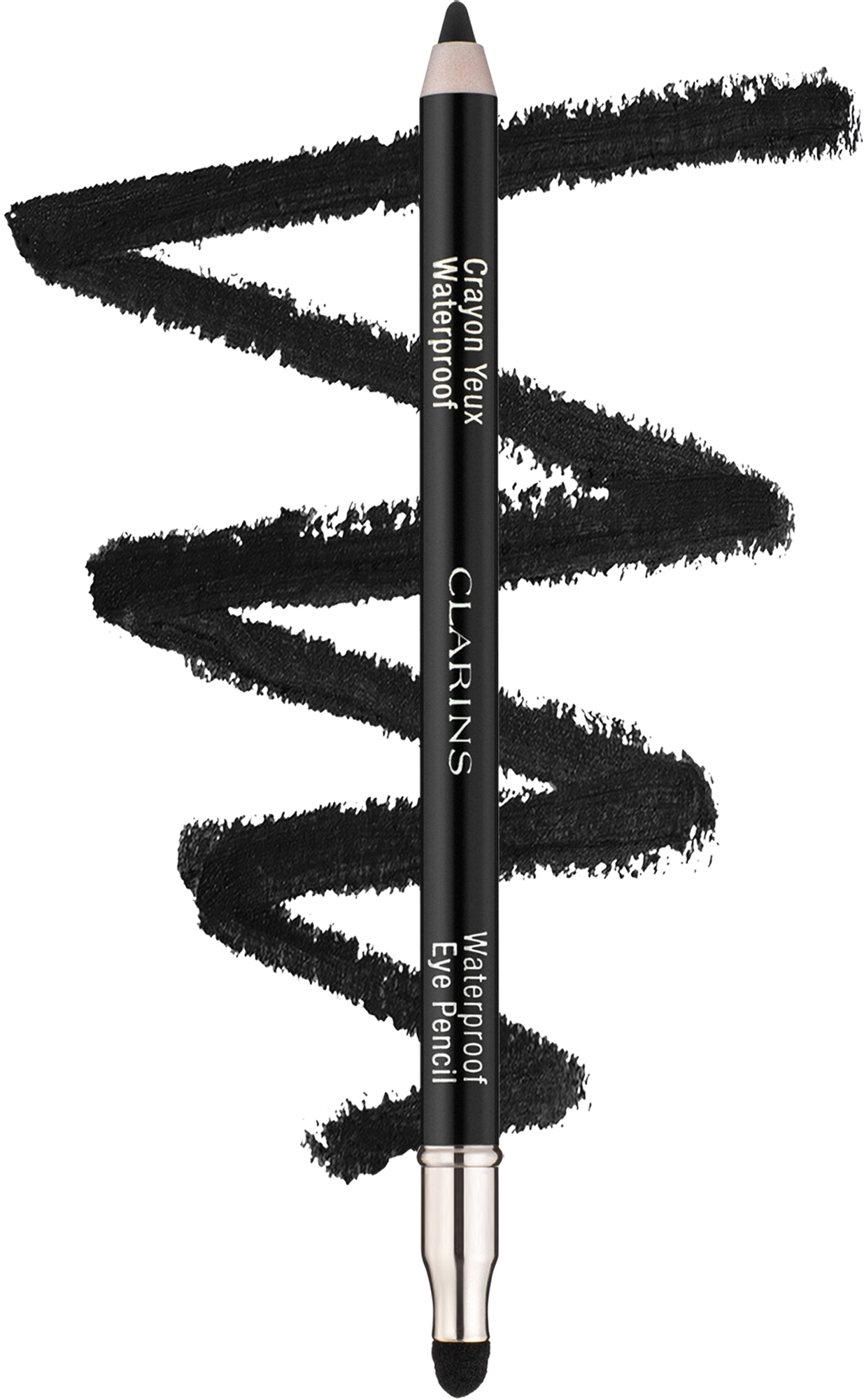 Wodoodporna kredka do oczu - Clarins Waterproof Eye Pencil — Zdjęcie 01 - Black