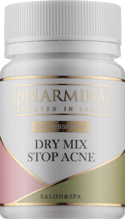 Maseczka do cery trądzikowej - pHarmika Dry Mix Stop Acne — Zdjęcie N1