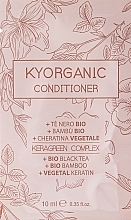 PREZENT! Organiczna odżywka do włosów Czarna herbata, bambus i keratyna - Kyo Kyorganic Conditioner — Zdjęcie N1