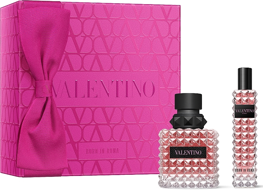 Valentino Donna Born In Roma - Zestaw (edp/50ml + edp/15ml) — Zdjęcie N1