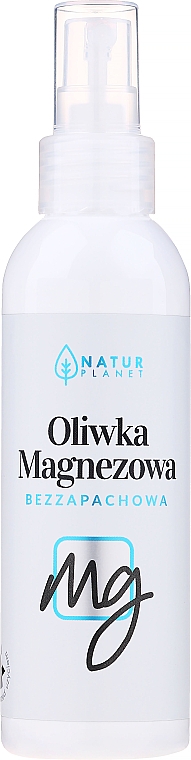 Bezzapachowa oliwka magnezowa do ciała - Natur Planet — Zdjęcie N1
