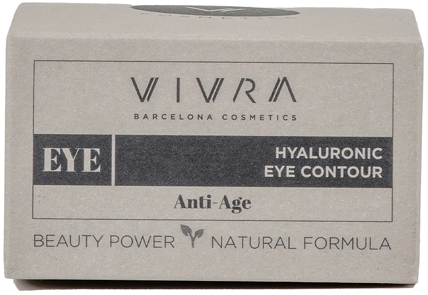 Krem pod oczy - Vivra Hyaluronic Eye Contour Anti-Age — Zdjęcie N2