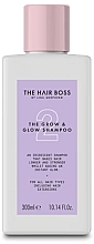 Kup PRZECENA! Szampon zapobiegający wypadaniu włosów pozbawionych blasku - The Hair Boss The Grow & Glow Shampoo *