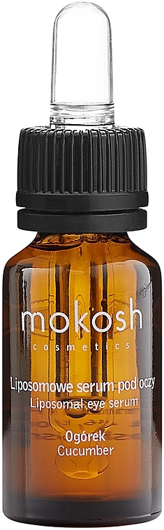 Liposomowe serum pod oczy Ogórek - Mokosh Cosmetics Liposomal Eye Serum — Zdjęcie N1