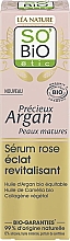 Rewitalizujące rozświetlające serum różane - So'Bio Etic Argan Rosé Revitalising Radiance Pink Serum — Zdjęcie N1