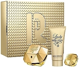 Kup Paco Rabanne Lady Million - Zestaw (edp/80ml + b/lot/100ml + edp/5ml)