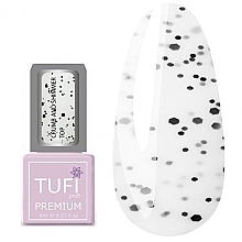Top do paznokci - Tufi Profi Premium Crumb And Shimmer Top — Zdjęcie N1