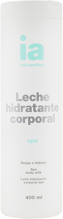 Mleczko do ciała z termicznym efektem SPA - Interapothek Leche Hidratante Corporal SPA Thermal — Zdjęcie N1