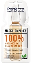 Maska-ampułka do twarzy z organicznym olejem arganowym - Perfecta Mask-Ampoule 100% Organic Argan Oil — Zdjęcie N1