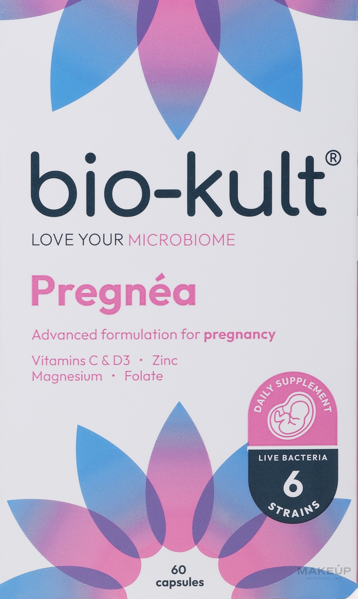 Suplement diety wspomagający w okresie ciąży, 60 kapsułek - Bio-Kulit Pregnea — Zdjęcie 60 szt.