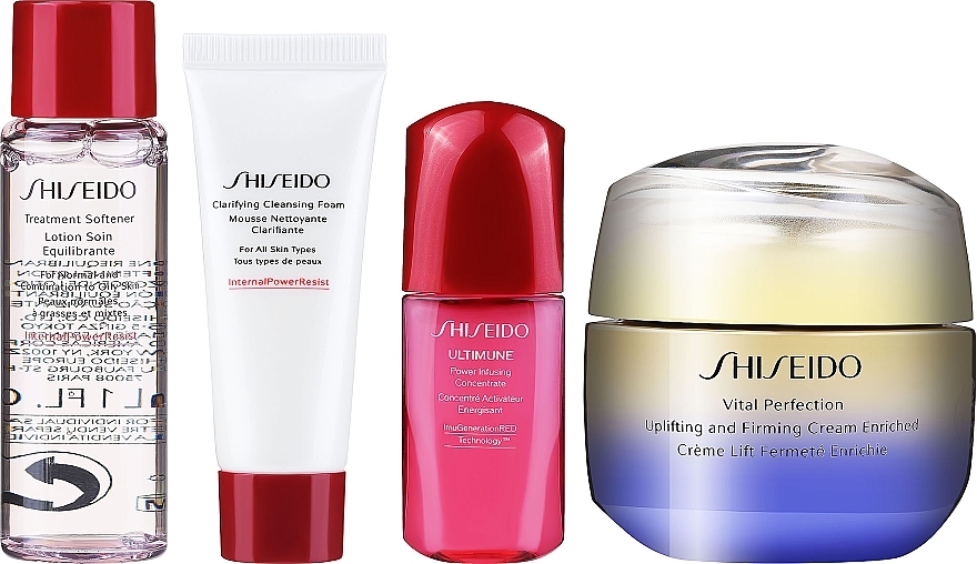 Zestaw, 4 produktów - Shiseido Vital Perfection — Zdjęcie N2