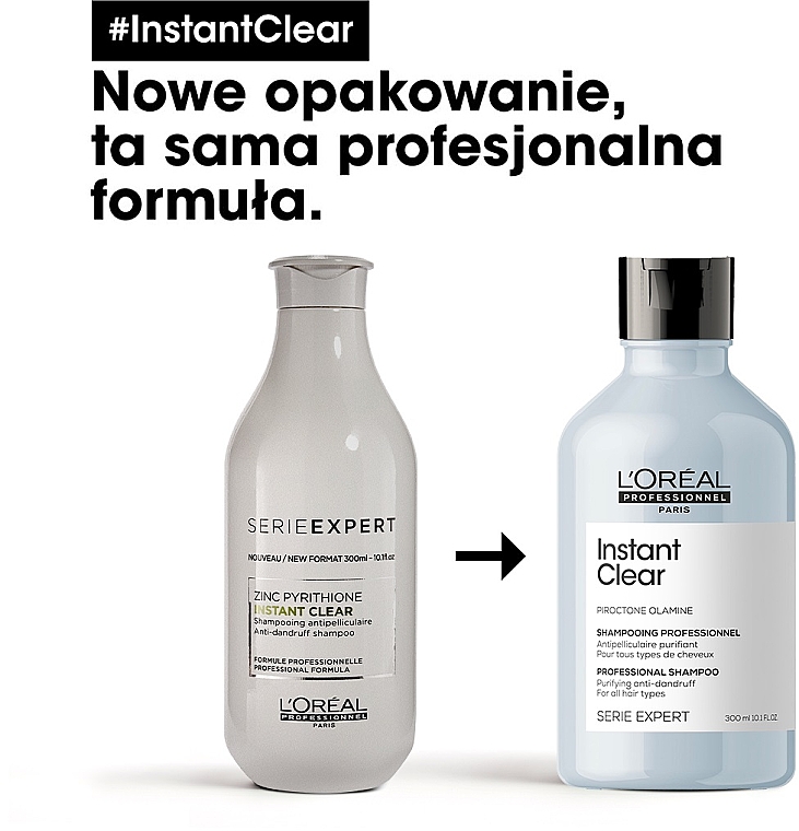 Przeciwłupieżowy szampon do włosów - L'Oreal Professionnel Instant Clear Shampoo — Zdjęcie N4