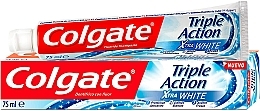 Wybielająca pasta do zębów - Colgate Triple Action Xtra White — Zdjęcie N1