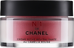 Rewitalizujący krem do twarzy - Chanel N1 De Chanel Red Camellia Rich Revitalizing Cream — Zdjęcie N1