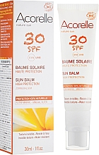 Kup Balsam do twarzy z filtrem przeciwsłonecznym - Acorelle Sun Balm High Protection SPF30