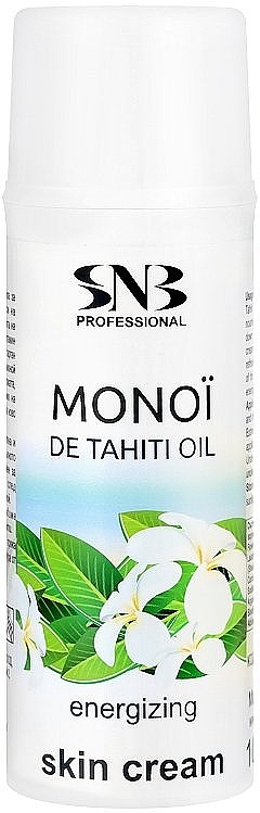 Energetyzujący krem do skóry Monoi i tahini - SNB Professional Monoi de Tahiti Oil Energizing Skin Cream — Zdjęcie N1