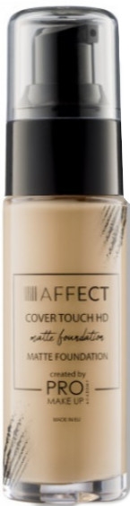 Matujący podkład do twarzy - Affect Cosmetics Cover Touch Matte Foundation — Zdjęcie N1