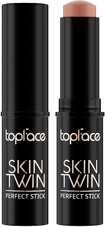 Sztyft do konturowania twarzy - Topface Skin Twin Perfect Stick Contour — Zdjęcie N1