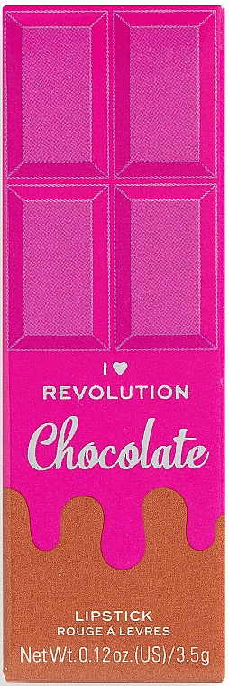 Pomadka do ust - I Heart Revolution Chocolate Lipstick — Zdjęcie N3
