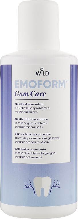 Płyn do płukania ust z solami mineralnymi, koncentrat - Dr. Wild Emoform Mouthbath Concentrate — Zdjęcie N3