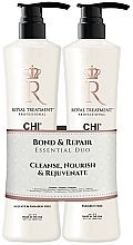 Kup Zestaw - CHI Royal Treatment Bond & Repair Essential Duo (shm/946ml + cond/946ml)