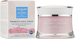 Przeciwzmarszczkowy krem do twarzy na noc z probiotykiem - BioFresh Yoghurt Of Bulgaria With Organic Rose Oil — Zdjęcie N2