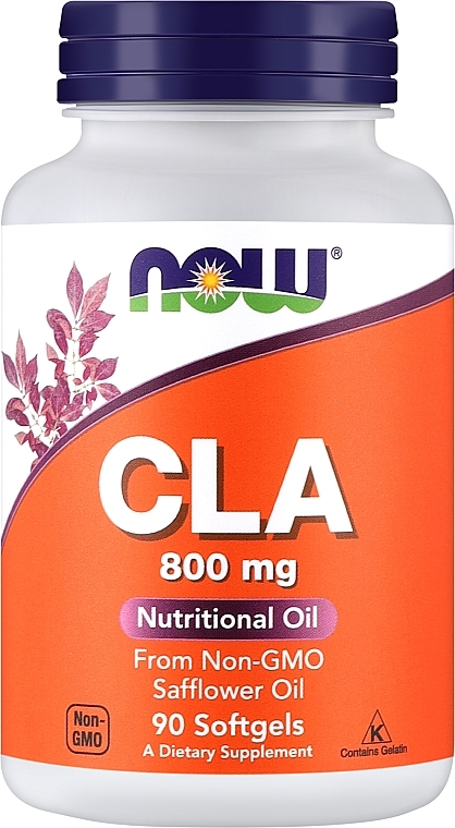 Sprzężony kwas linolowy w płynie - Now Foods CLA — Zdjęcie N1