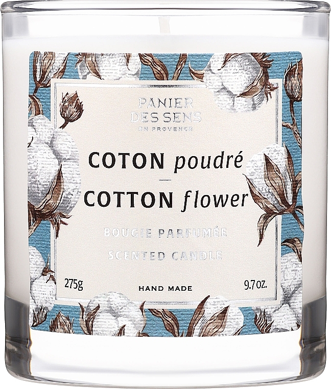 Świeca zapachowa w szklance Kwiat bawełny - Panier Des Sens Scented Candle Cotton Flower — Zdjęcie N1