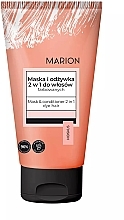 Maska-odżywka 2 w 1 do włosów farbowanych - Marion Basic — Zdjęcie N1