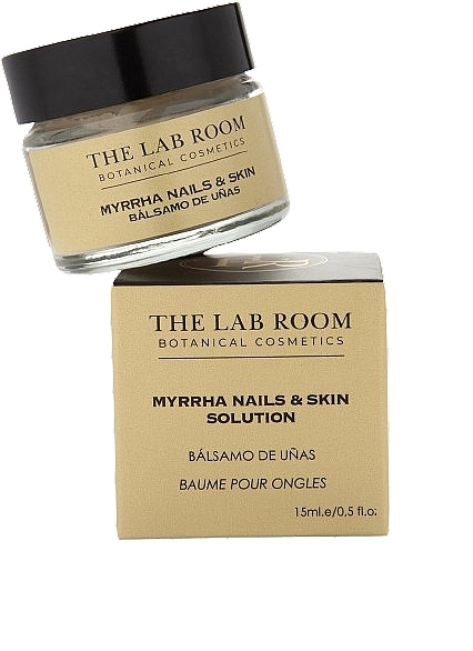 Balsam do słabych paznokci i szorstkiej skóry - The Lab Room Myrrha Nails & Skin Solution  — Zdjęcie N3