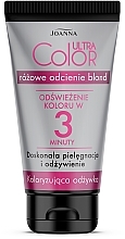Koloryzująca odżywka do włosów - Joanna Ultra Color System Pink Shades Of Blond — Zdjęcie N6